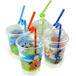 Cups Lids Straws