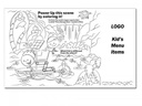 Power Up Children's Placemats in 8 1/2 X 14