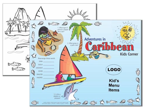 Around the World with Kidstar Children's Placemats