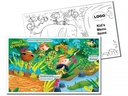 Adventure Pack with Do- It-Yourself printing area placemats.  100 placemats of each design:  Dra...