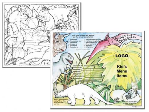 4 Design Combo Children's Placemats