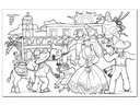 Fiesta Fun Children's Placemats 11 X 17