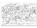 Mountain Magic Children's Placemats 11 X 17 (500pk)