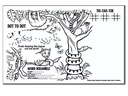 Rainforest Escape Children's Placemats 11 X 17