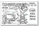 Rainforest Escape Children's Placemats 11 X 17