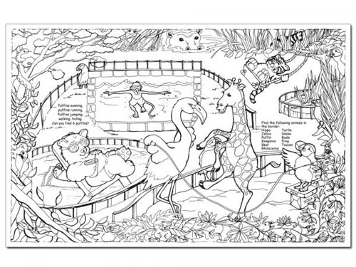 Zany Zoo 11 X 17 (500pk)