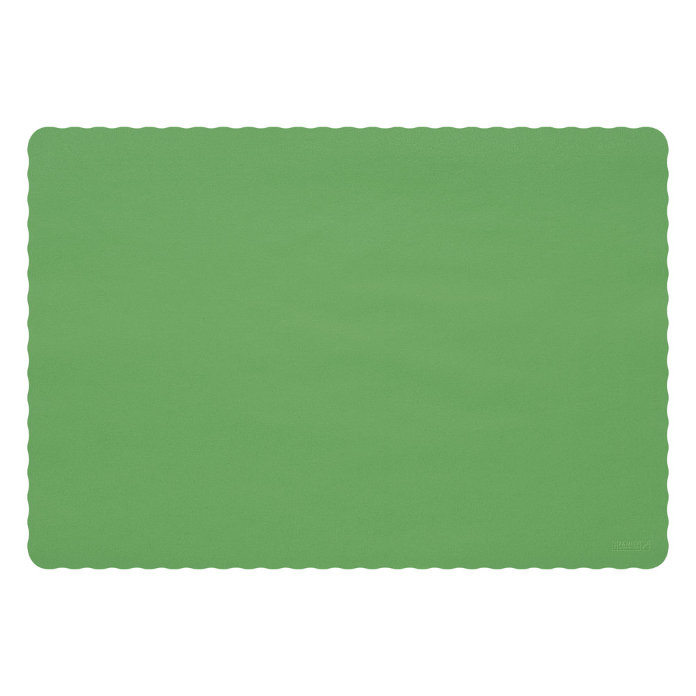 Green Placemats 9.5x14in 1M