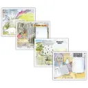 4 Design Combo Variety Children's Placemats, 9.5x11in (1,000pk)