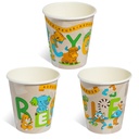 12oz Value-Line Paper Cups, hot/cold single-wall, Recycle theme (Phasing Out)(1,000pk)