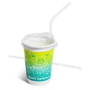 Kids' Value-Line 12oz Cup Kits "Party Animals" Theme White TF PP Plastic (250 kits)