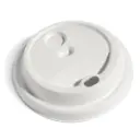 Lids-90mm Sugarcane Bagasse Sip-Slot White Color Lids fits FHG Paper Cups, (1,000 pcs)