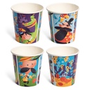 12oz Value-Line Paper Cups, hot/cold single-wall, Adventure design (1,000pk)