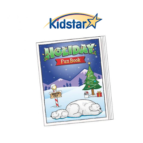 [7BK-HFN(500) [replaces KS-CB-Holiday]] Holiday Fun 8-page Coloring/Activity Book
